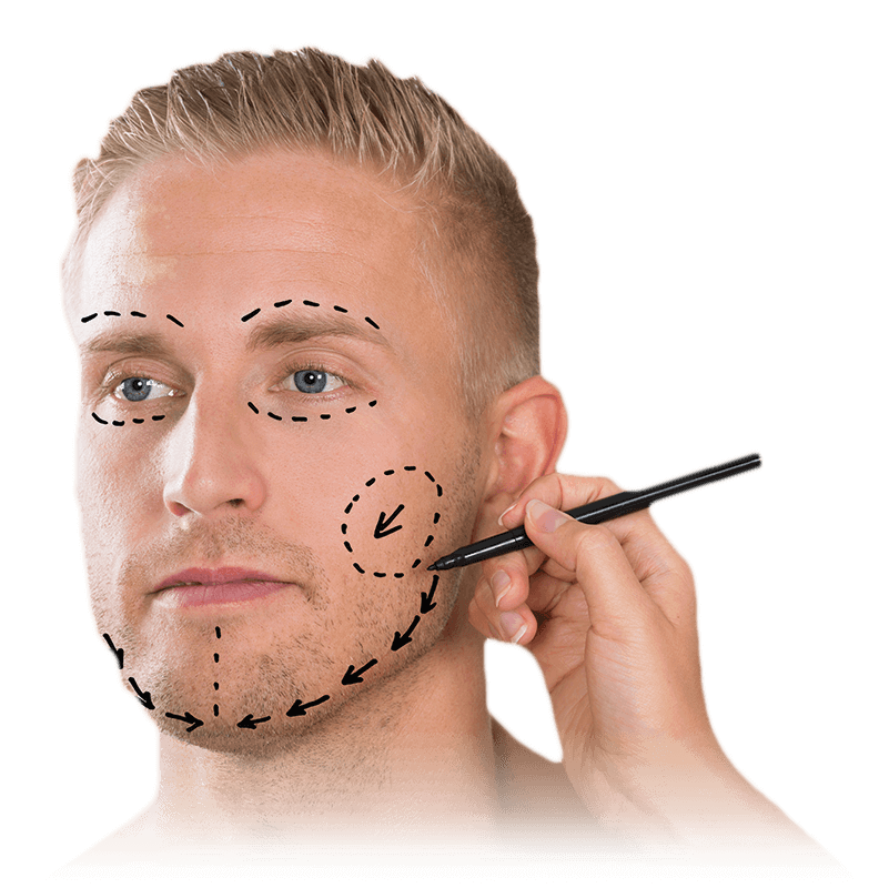 The Latest Uptick in Plastic Surgery: Procedures for Men - Carolina Facial  Plastics